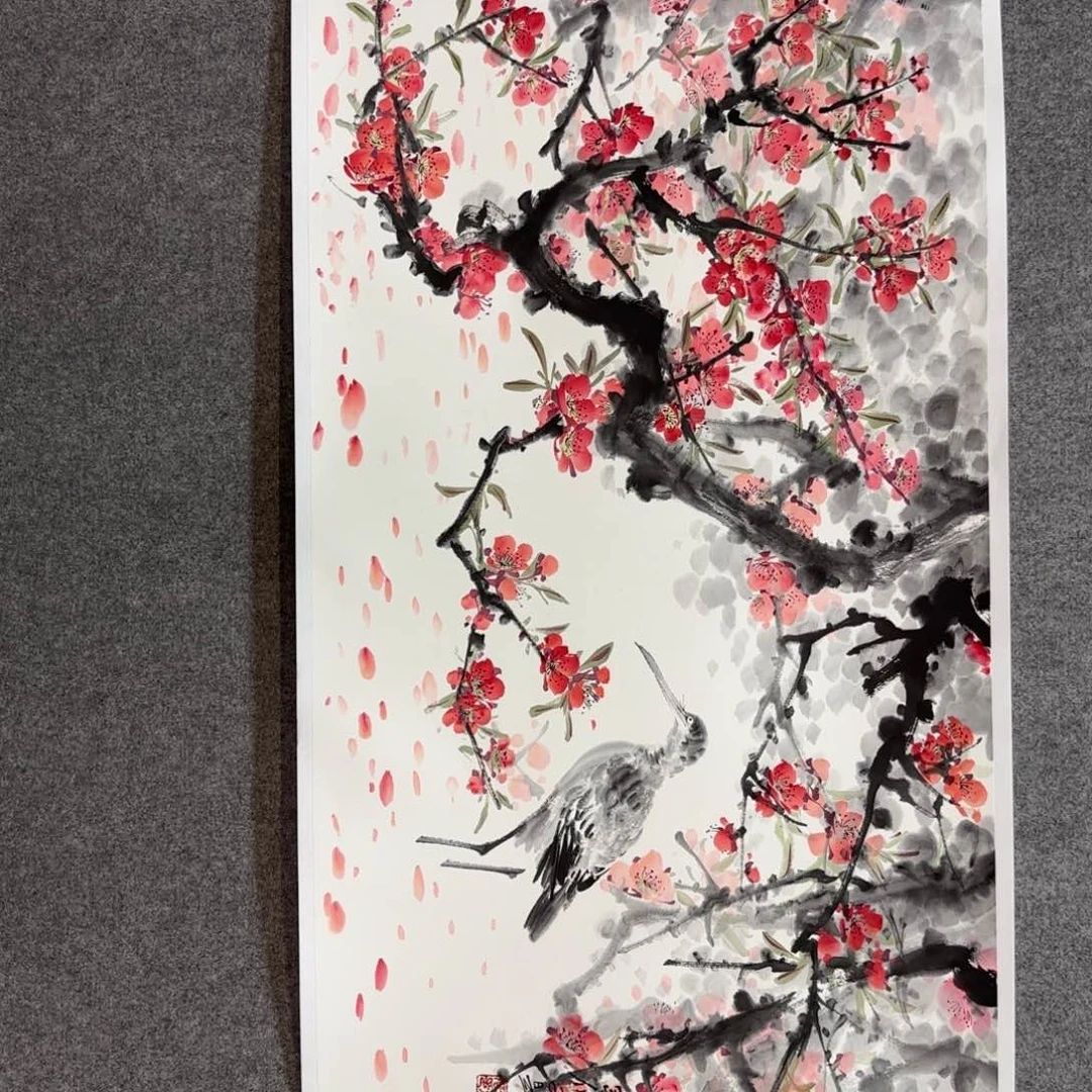 国画谢宗伯老师手绘作品