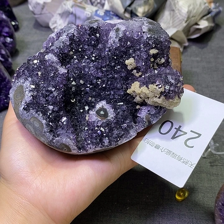 未镶嵌珠宝半成品紫晶