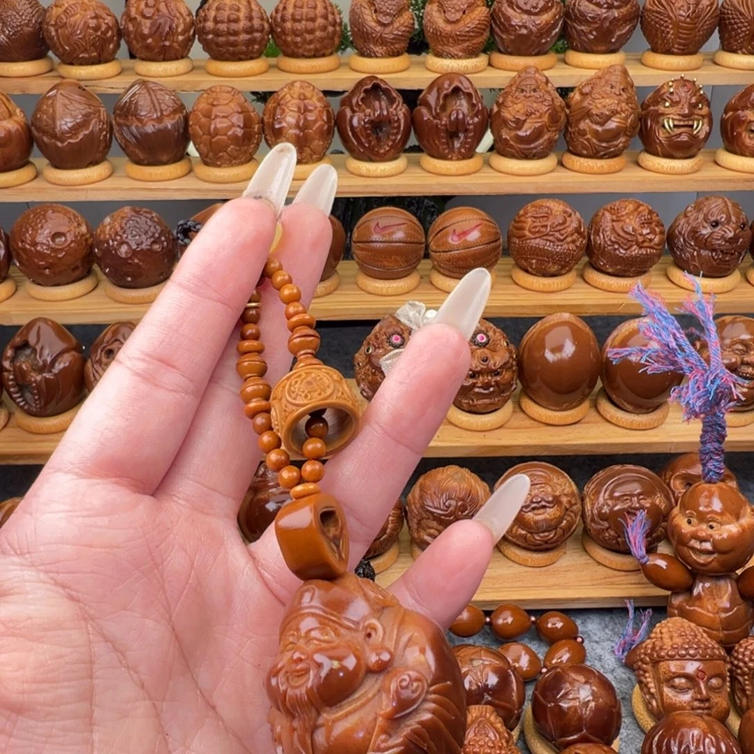 幸***瑞手串/手链橄榄核财神