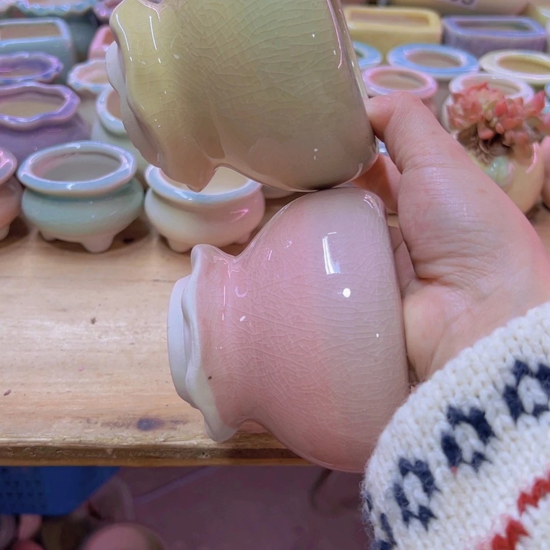 陶瓷花盆当场凑满12包邮