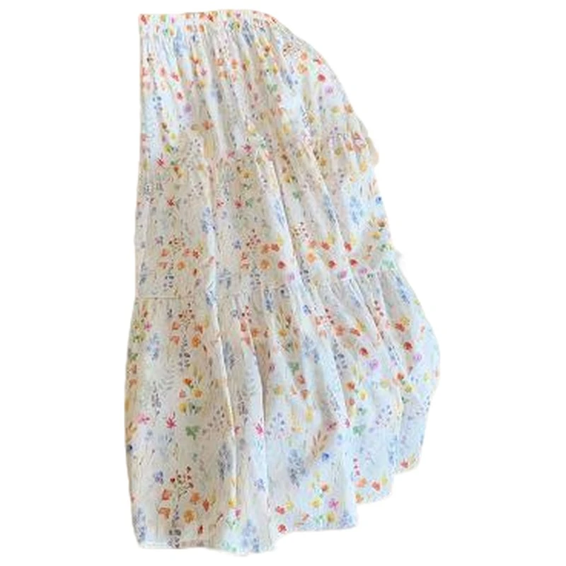 【咖德诺】广州十三行女装~夏季浪漫温柔风小个子字显瘦百搭长款