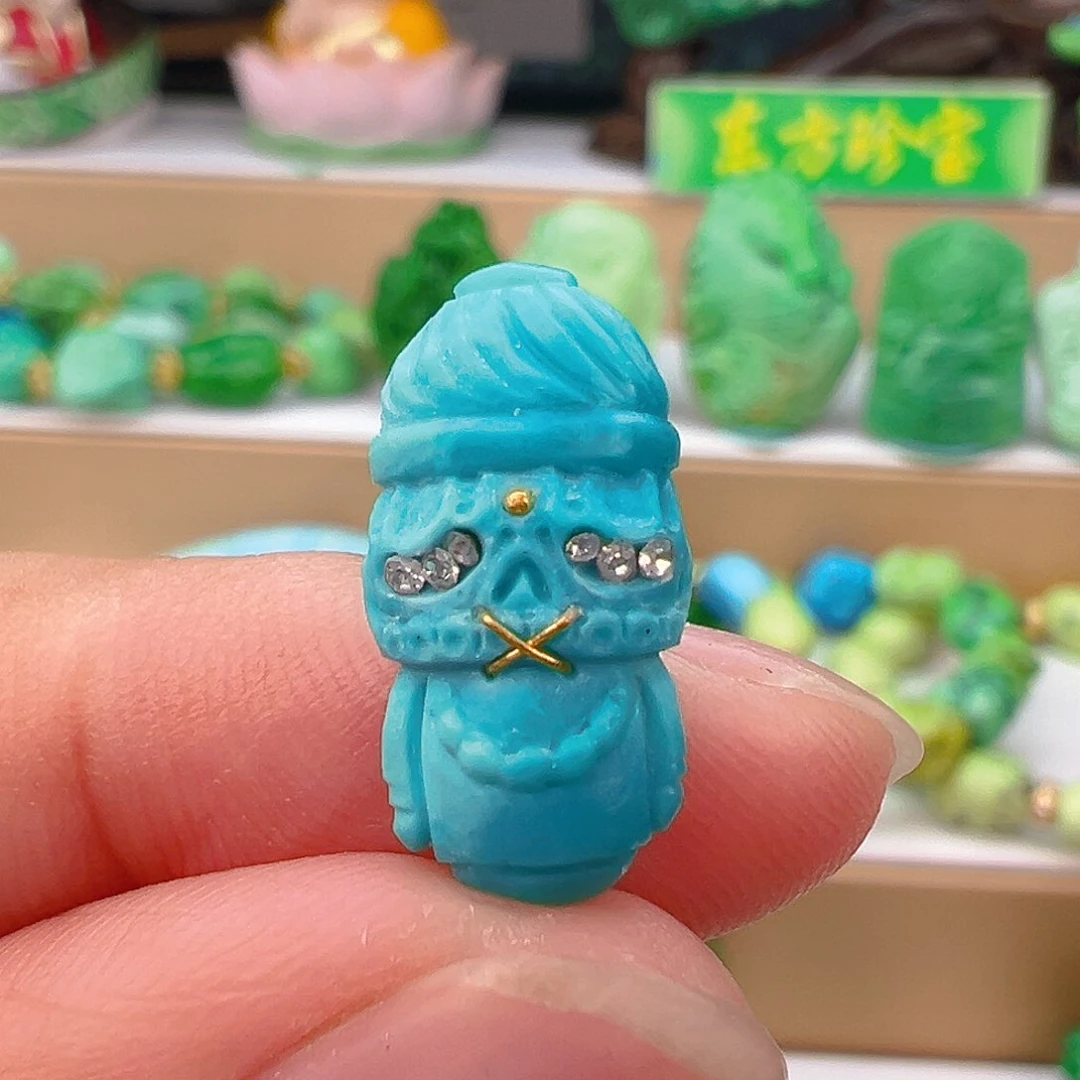 未镶嵌绿松石项链