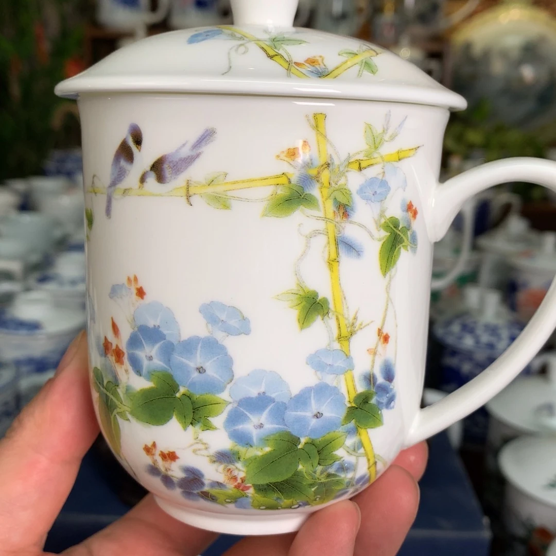 景德镇陶瓷高温办公杯