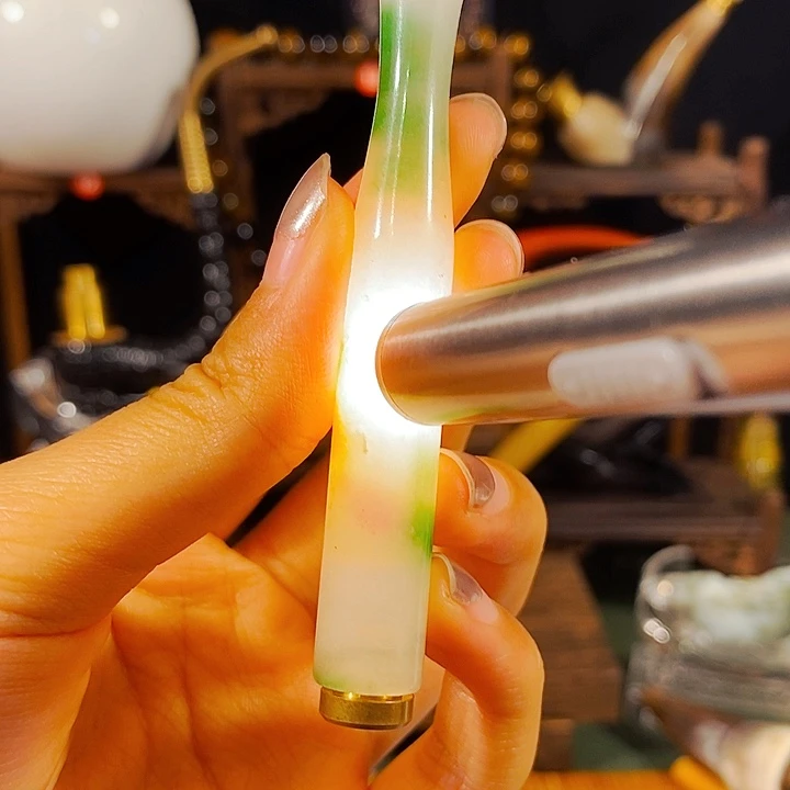 高端定制金丝楠木烟嘴