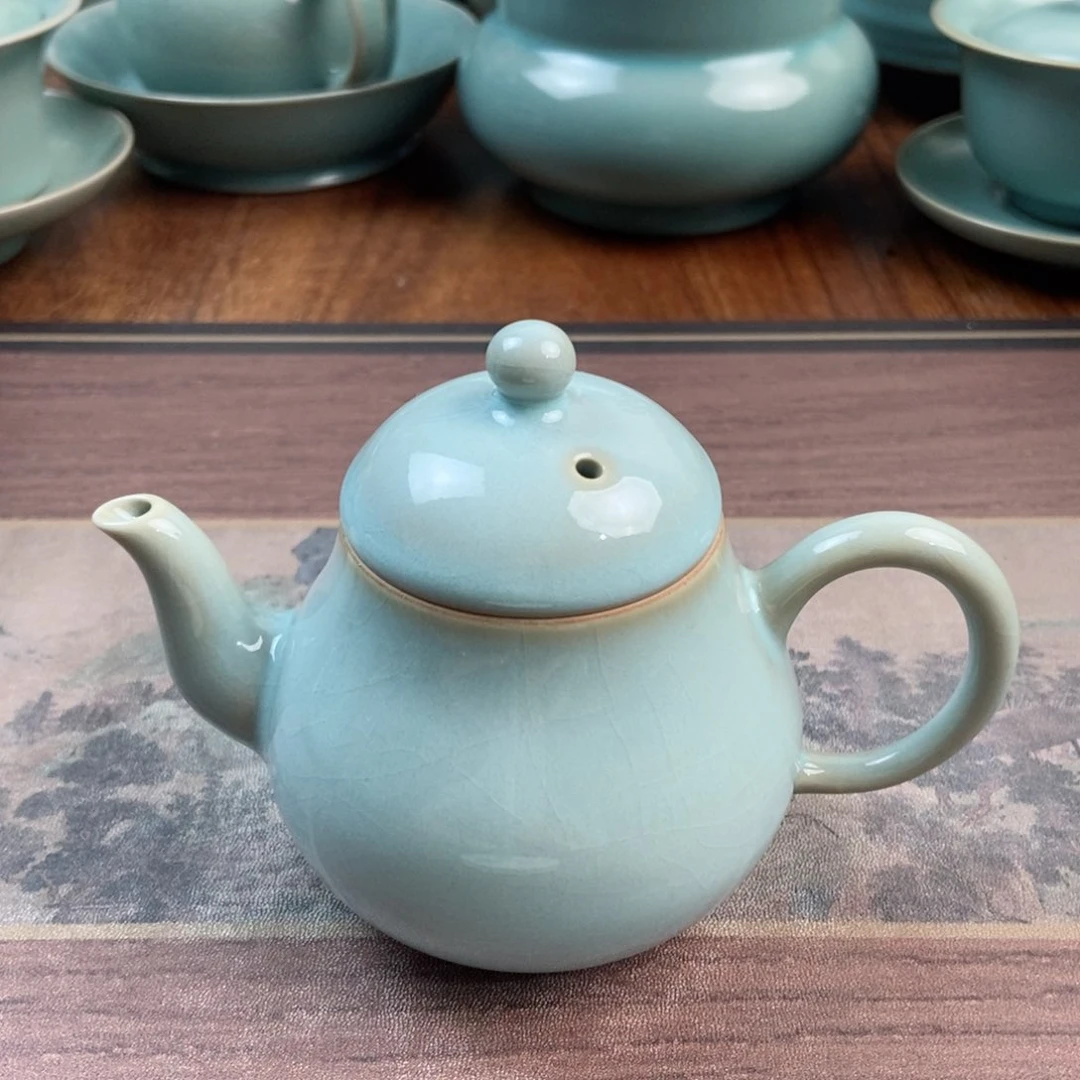 摆件原产地原矿汝瓷～茶器