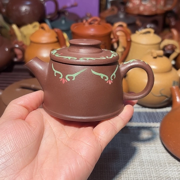 茶壶紫砂原矿宜兴紫砂120cc