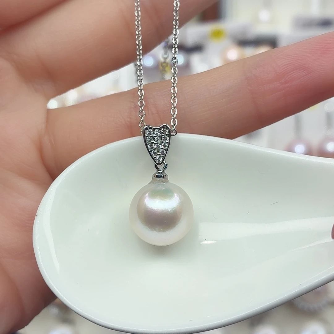 淡水珍珠颈饰合金F