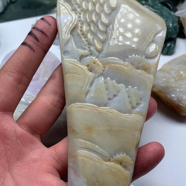 翡翠未镶嵌颈饰保真天然a货翡翠