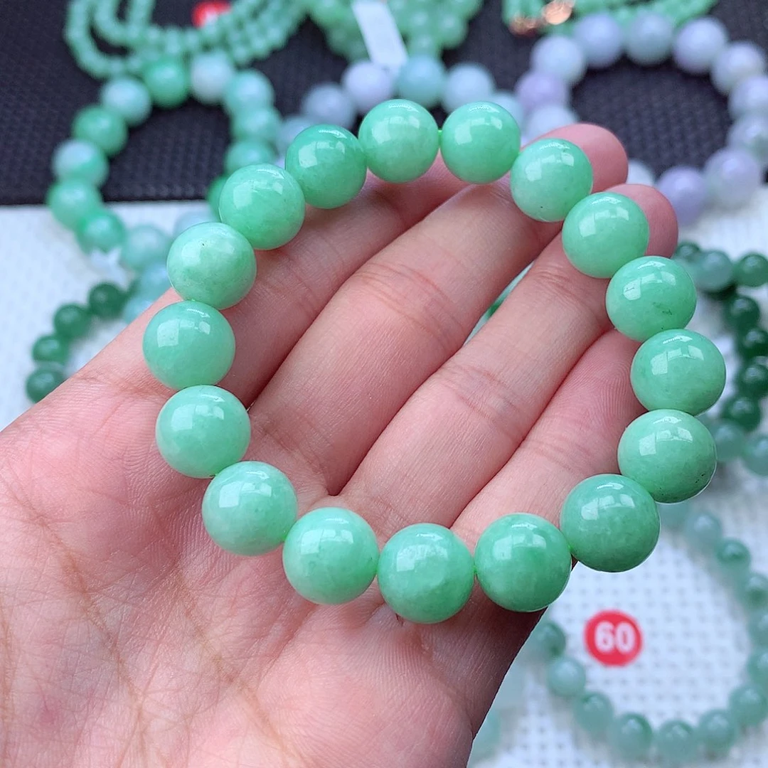 翡翠未镶嵌毛衣链