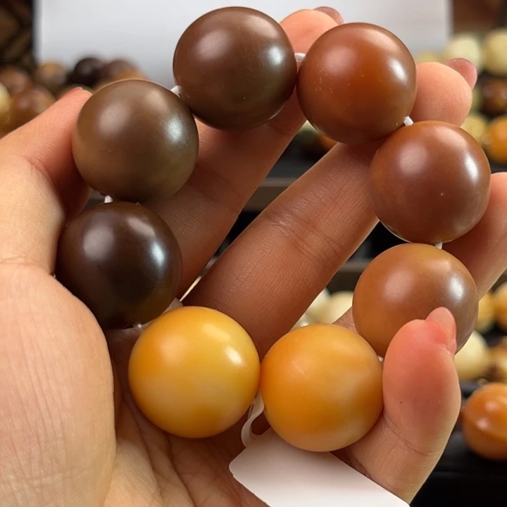 菩提根/象牙果手串原价128通货福利出卡28干磨