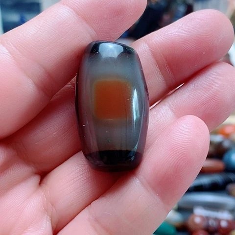 随***控玛瑙/玉髓合金颈饰