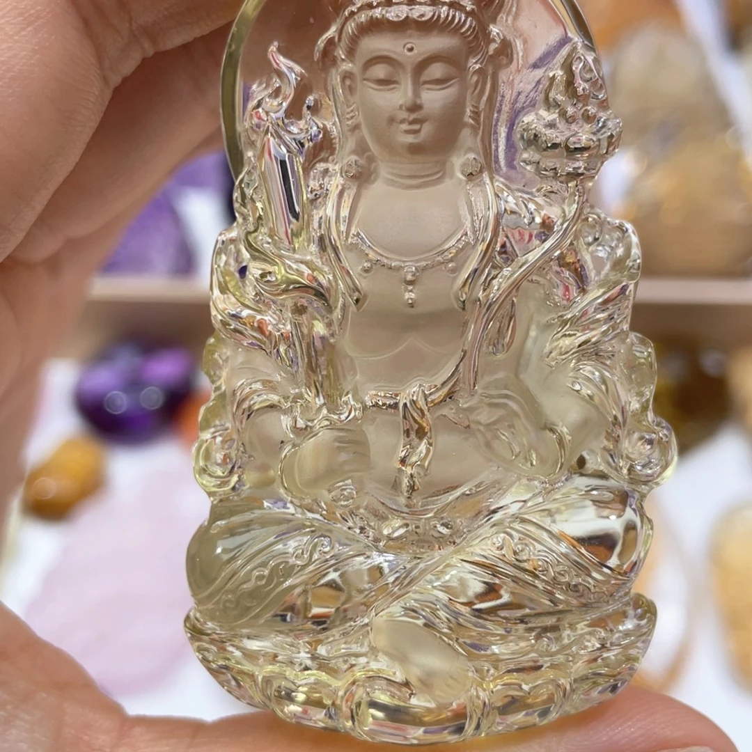 颈饰未镶嵌水晶锋定制