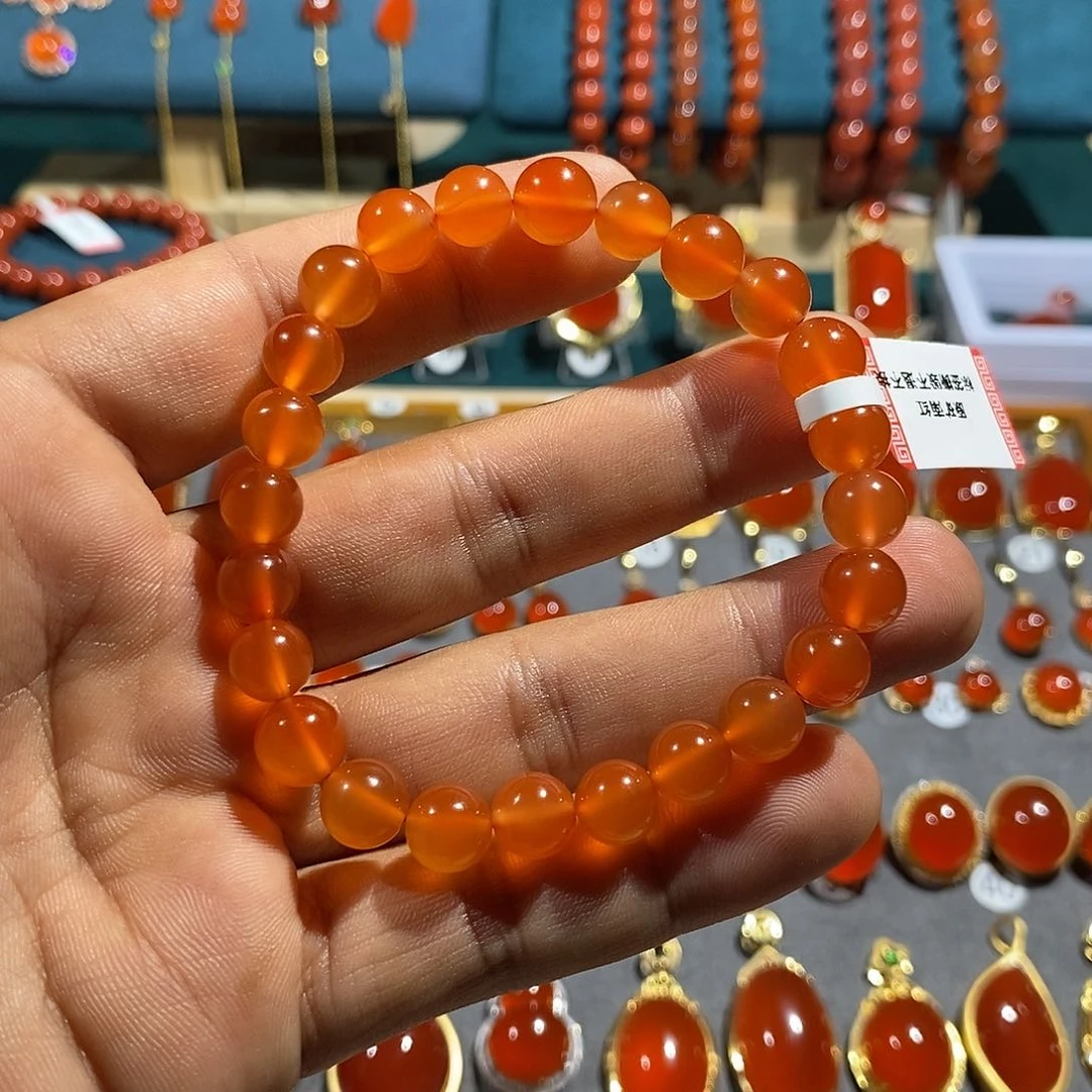 手链未镶嵌南红玛瑙