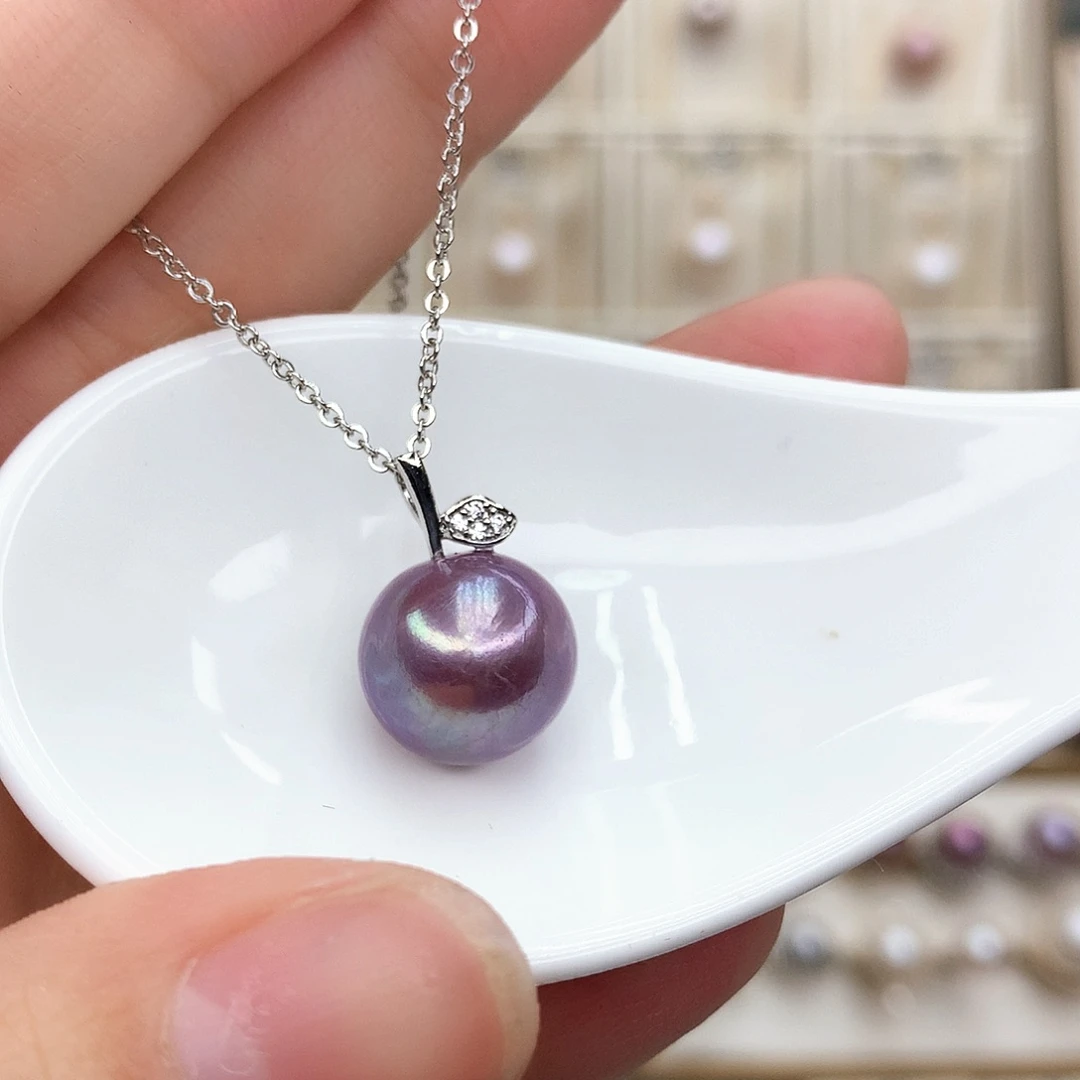 淡水珍珠颈饰合金