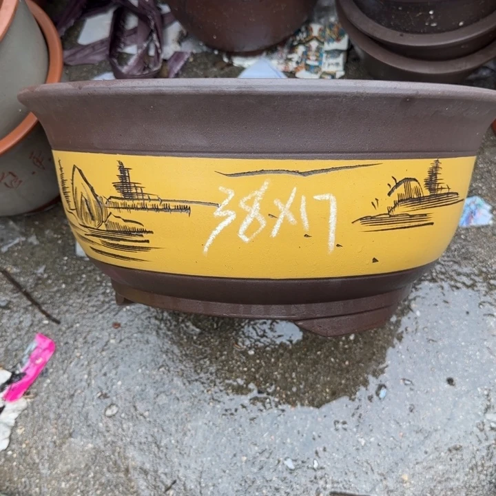 紫砂花盆特价商品