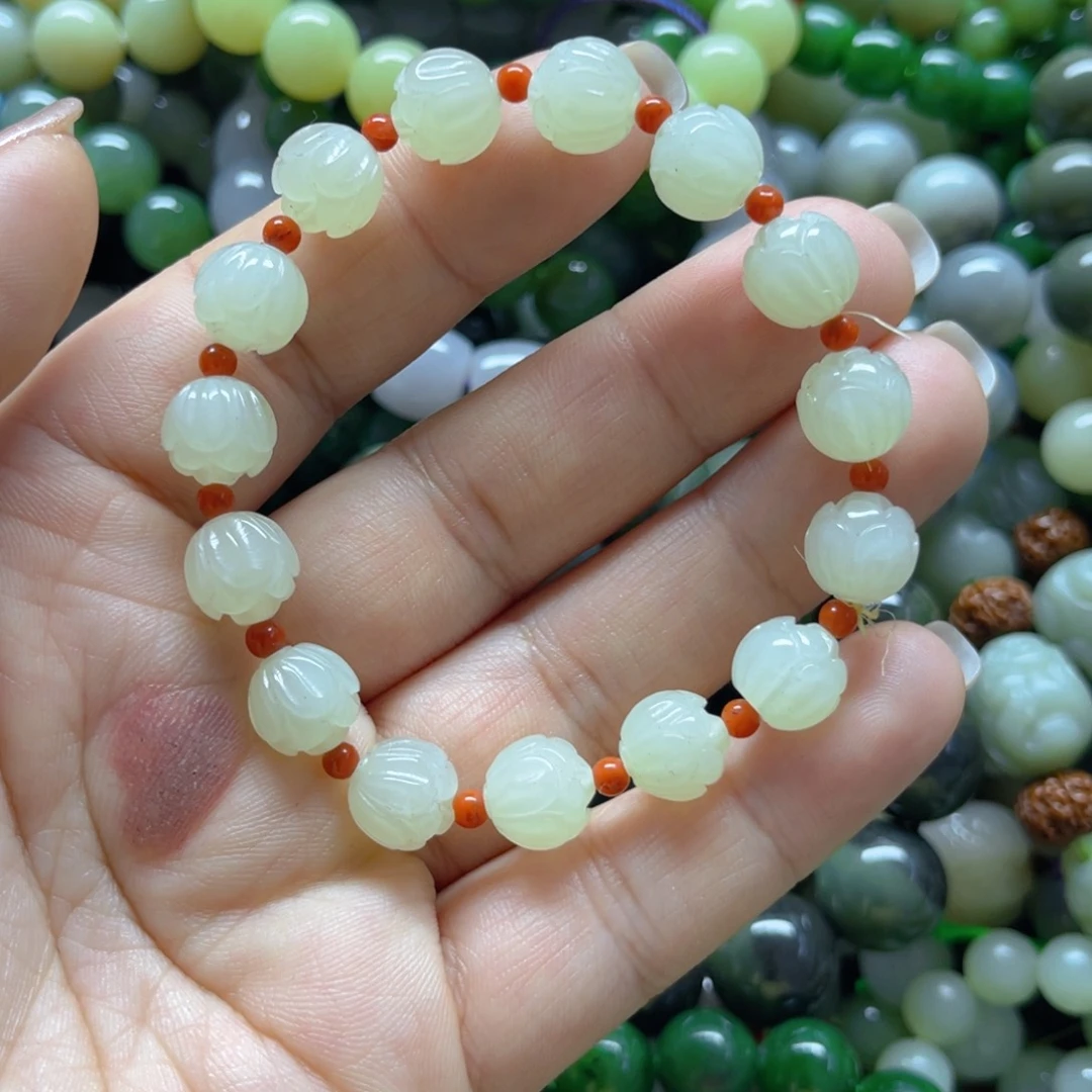 和田玉手链未镶嵌