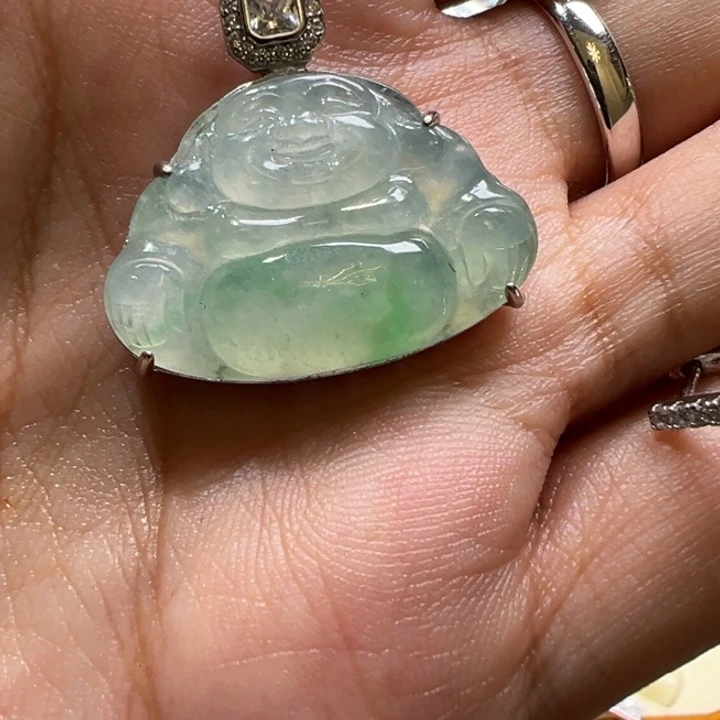 翡翠未镶嵌吊坠(不含链)吊坠