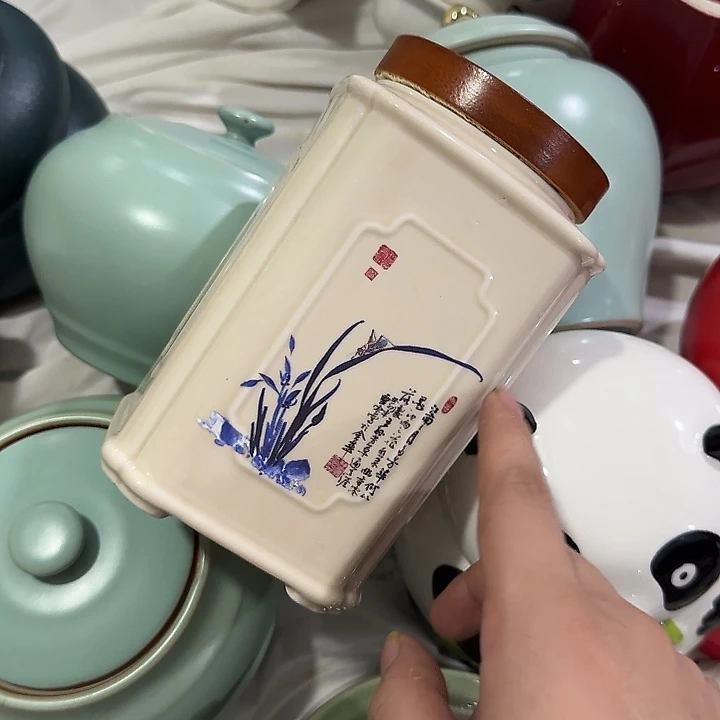 茶叶罐储物罐密封罐！