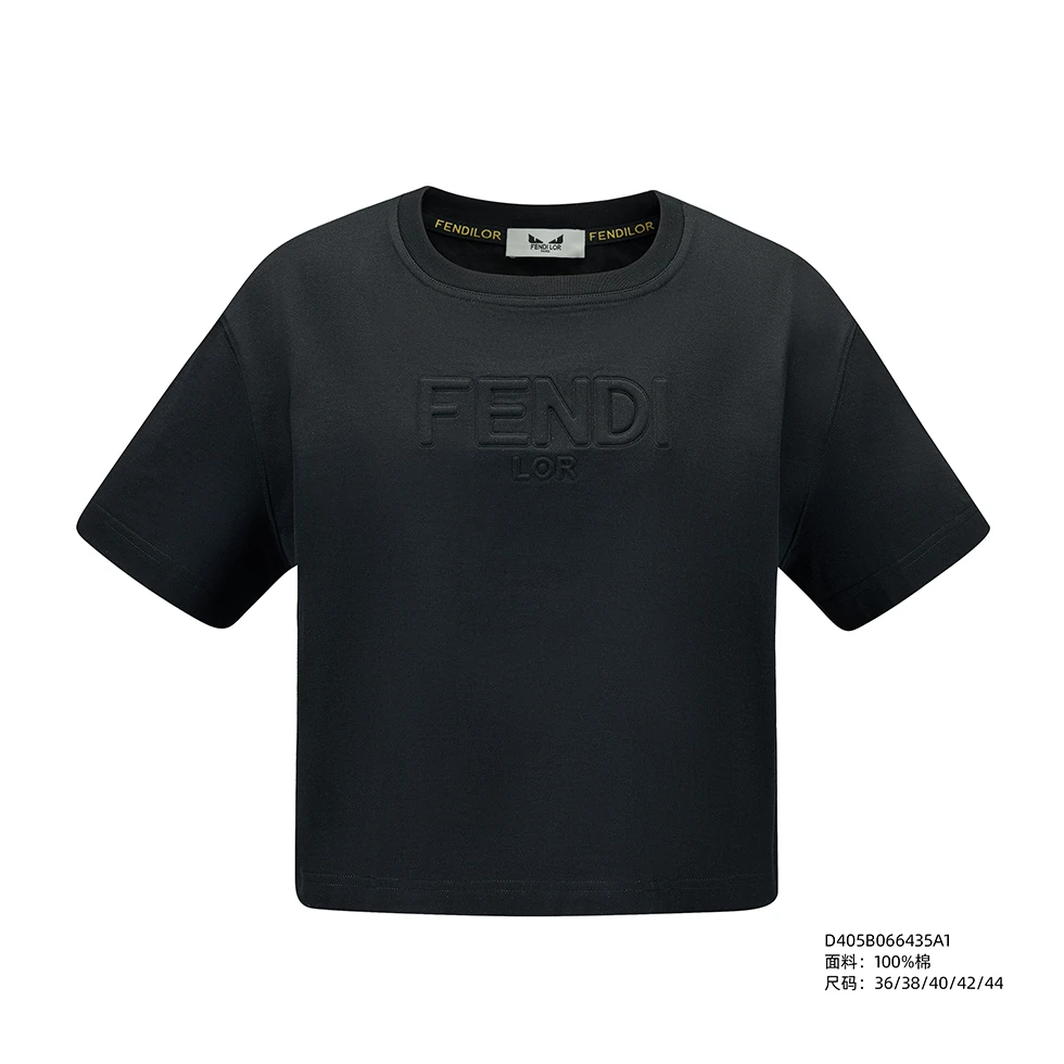 FENDILOR小怪兽25年春秋款女士T恤 D405B066435A