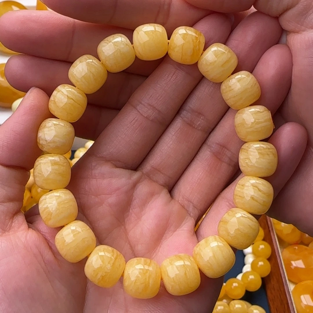 琥珀未镶嵌颈饰同料老型12