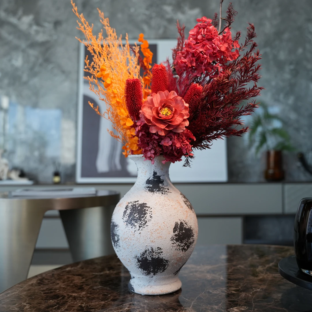 福星高照迷雾山野手工花