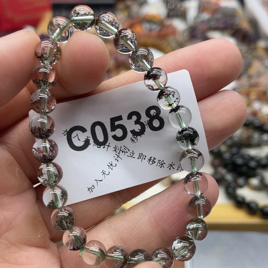 未镶嵌水晶手链天然