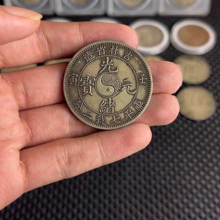 金属大头龙洋船洋工艺品