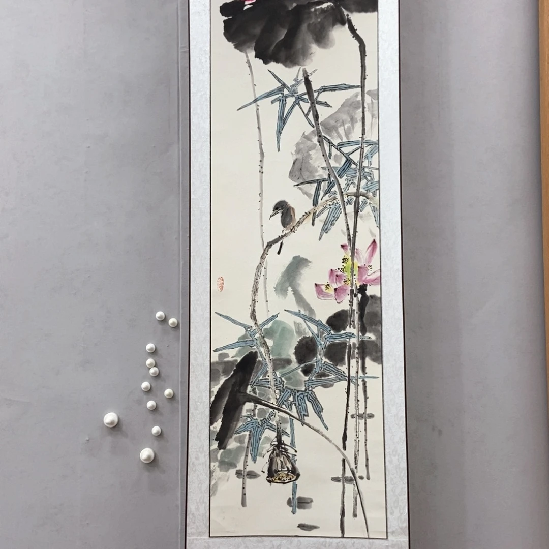 青***哥国画王亚立四尺对开精品佳作