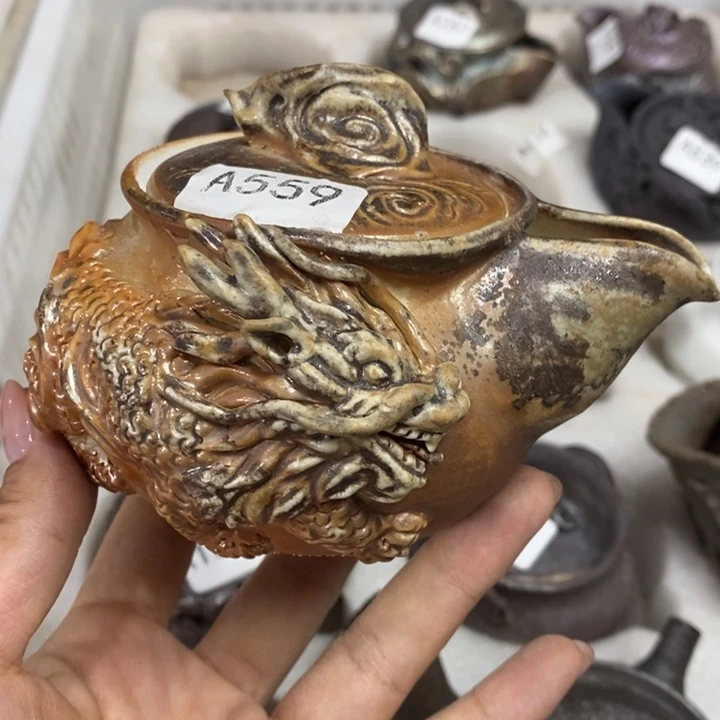 柴烧裸烧纯手工制作