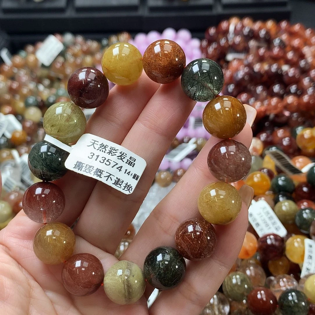 未镶嵌手链水晶，