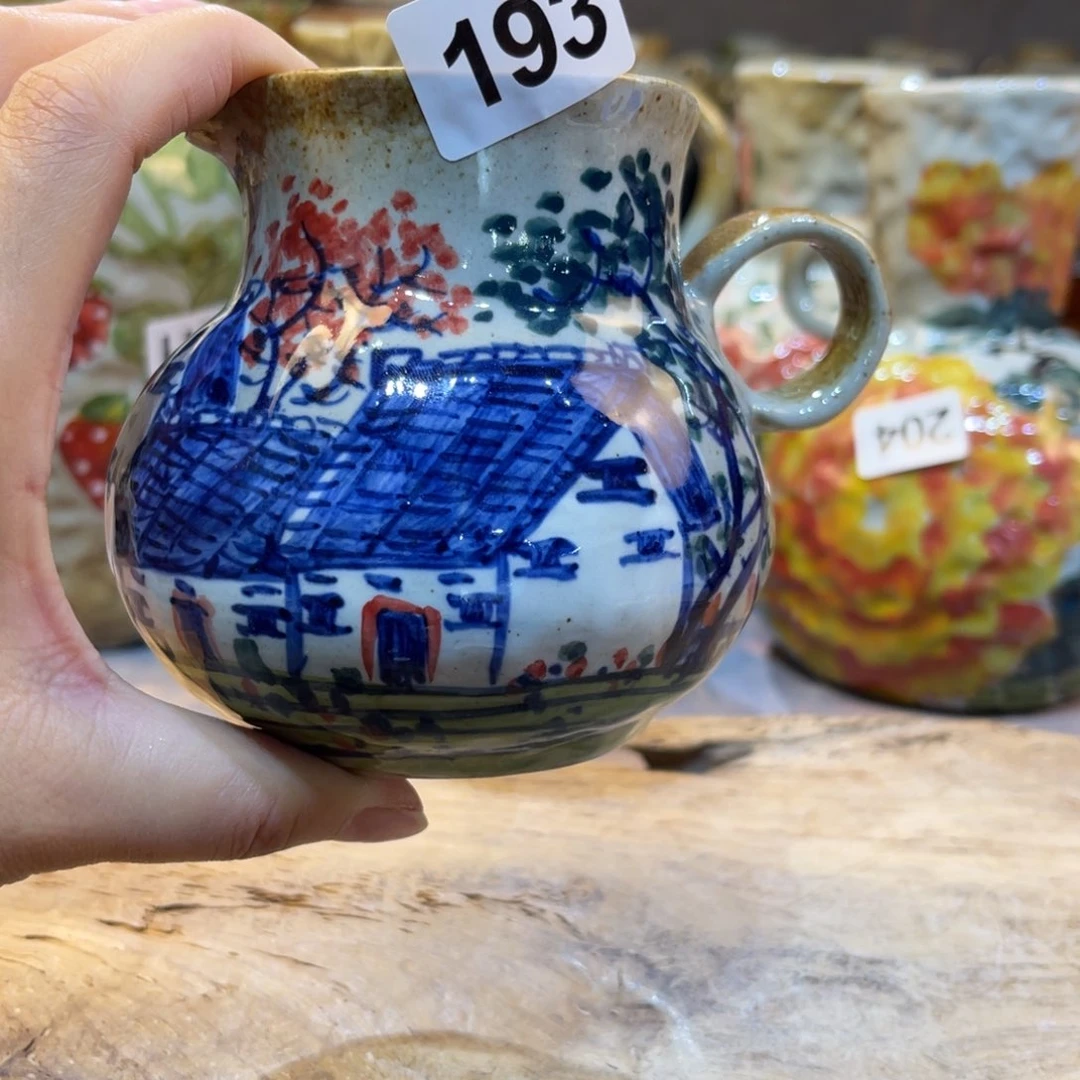 瓷片美****布景德镇手工制作微瑕