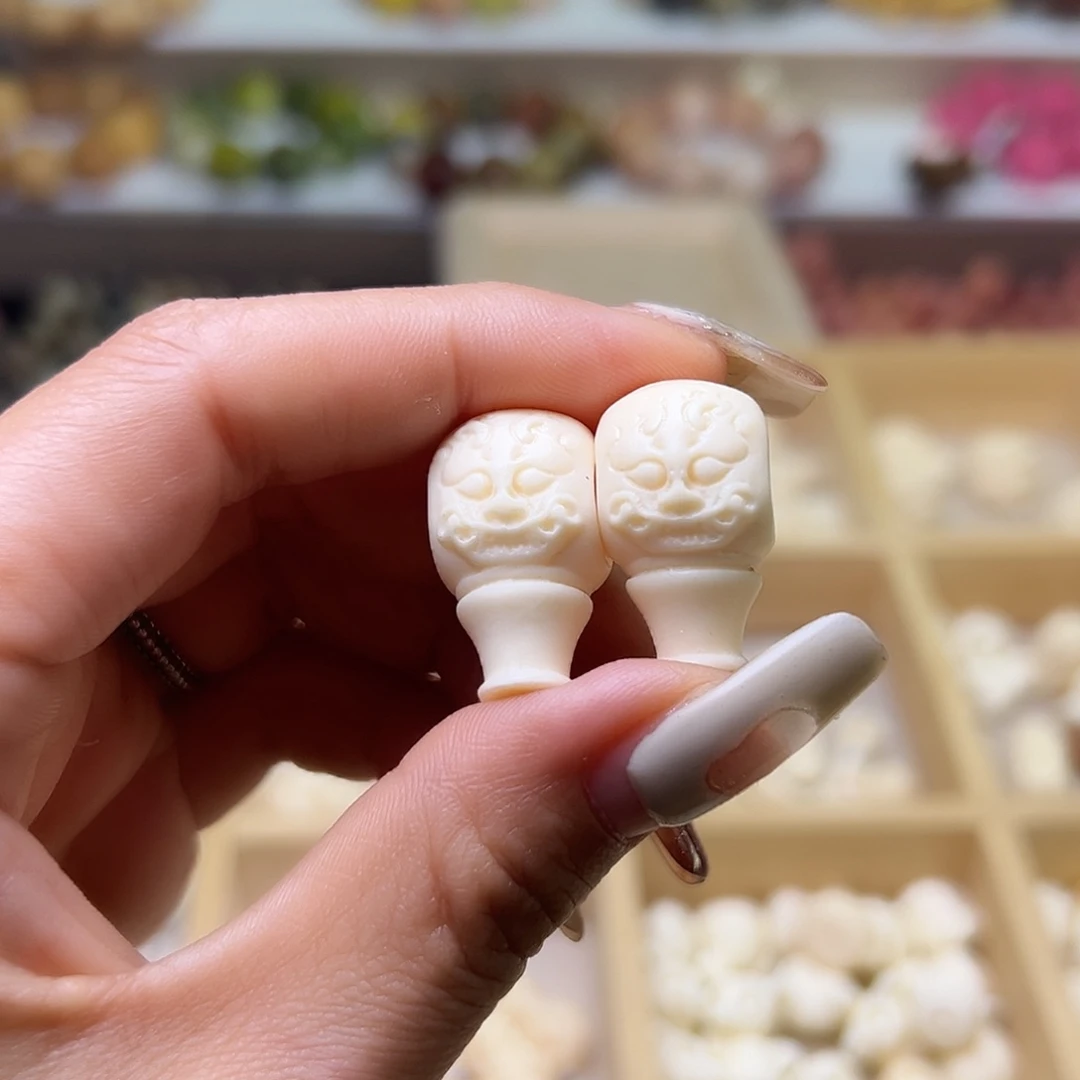 菩提根/象牙果吊坠全品粉压三通2颗