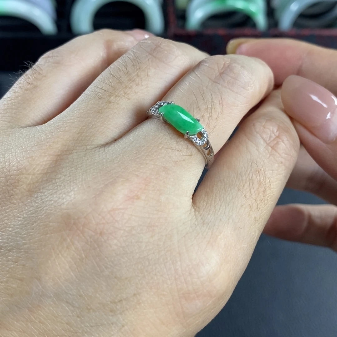 翡翠未镶嵌戒指天然翡翠福利