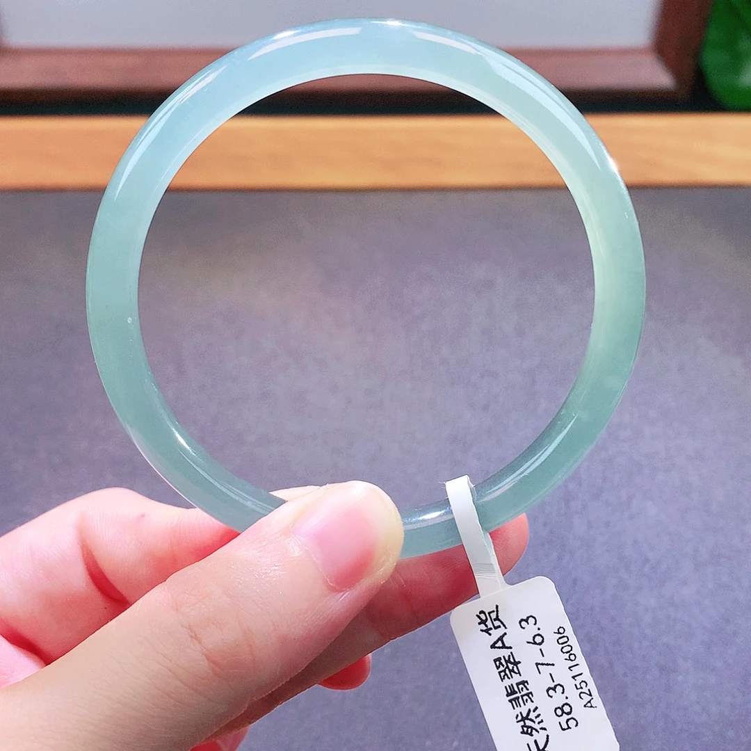 翡翠未镶嵌手镯天然翡翠