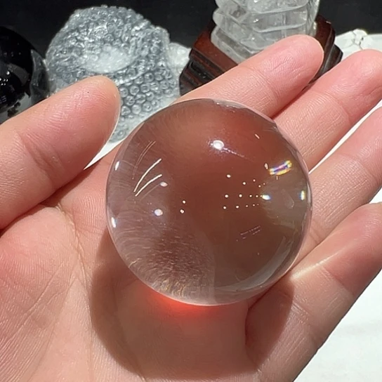 水晶摆件未镶嵌4厘米