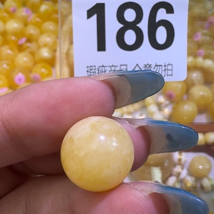 裸石琥珀未镶嵌14.7微瑕