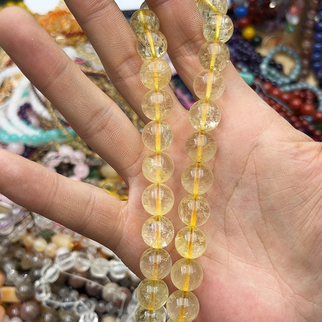 玛瑙/玉髓未镶嵌珠宝半成品k12金发晶