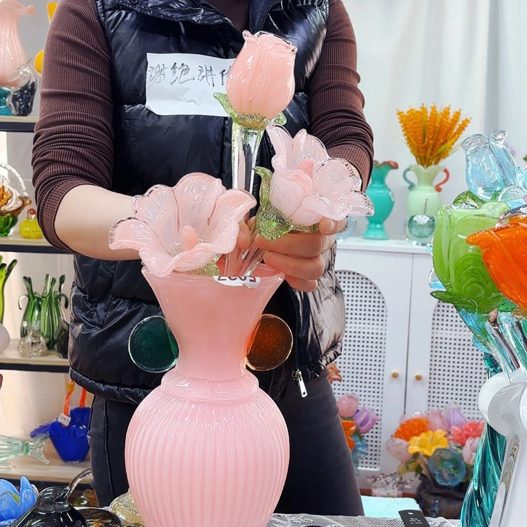 琉璃花瓶花器艺术品