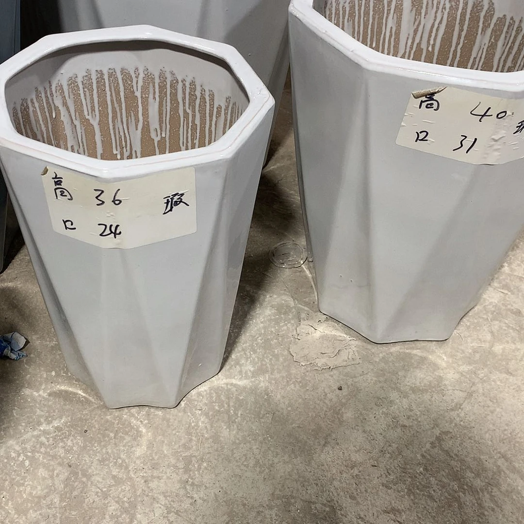 高温陶瓷花盆微瑕
