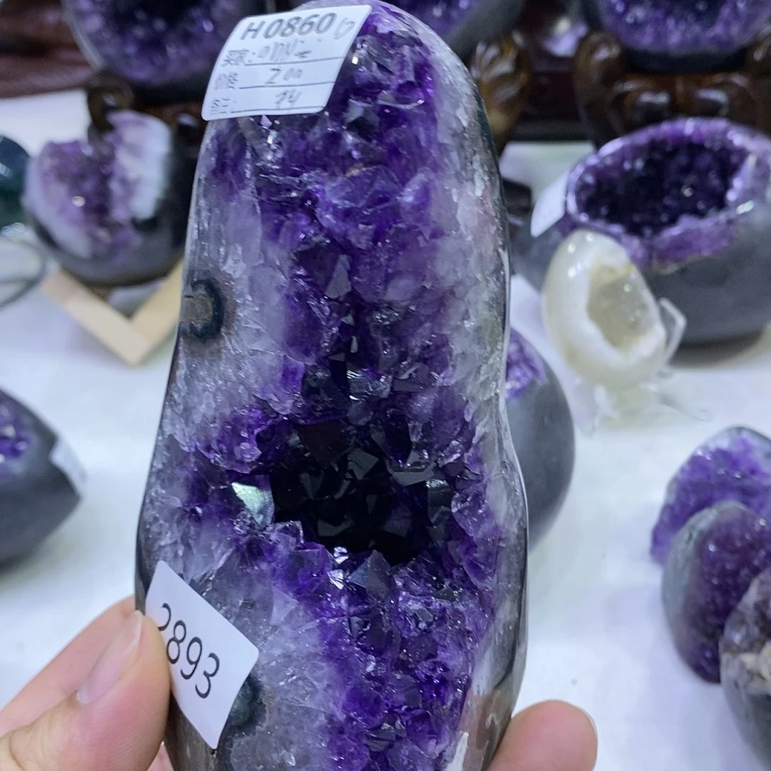 紫晶紫水晶0860未镶嵌o****—