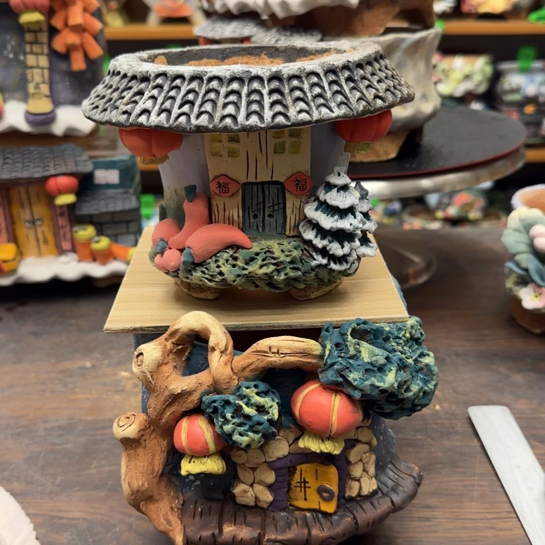 【闪购商品】陶瓷廖*粗陶手捏