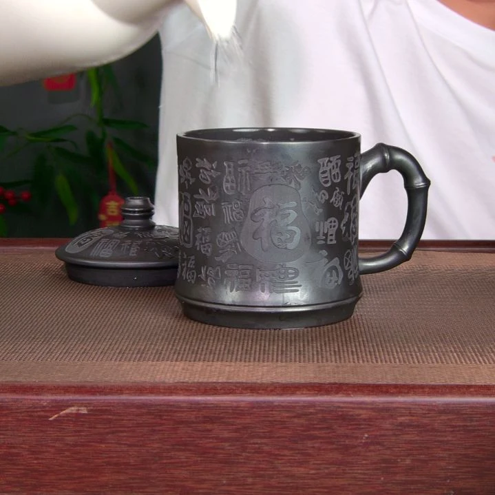 茶杯紫砂高货放漏