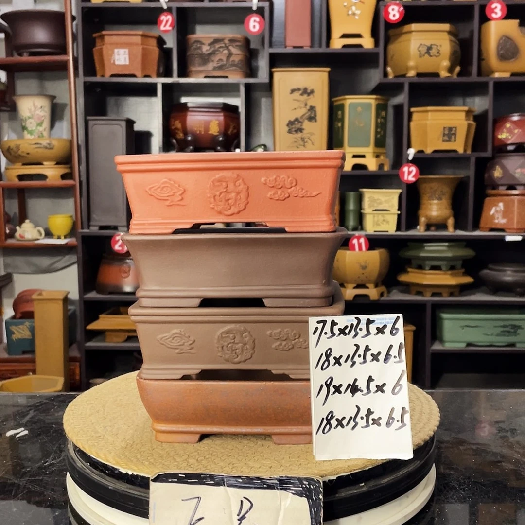 D-盆尚好紫砂花盆