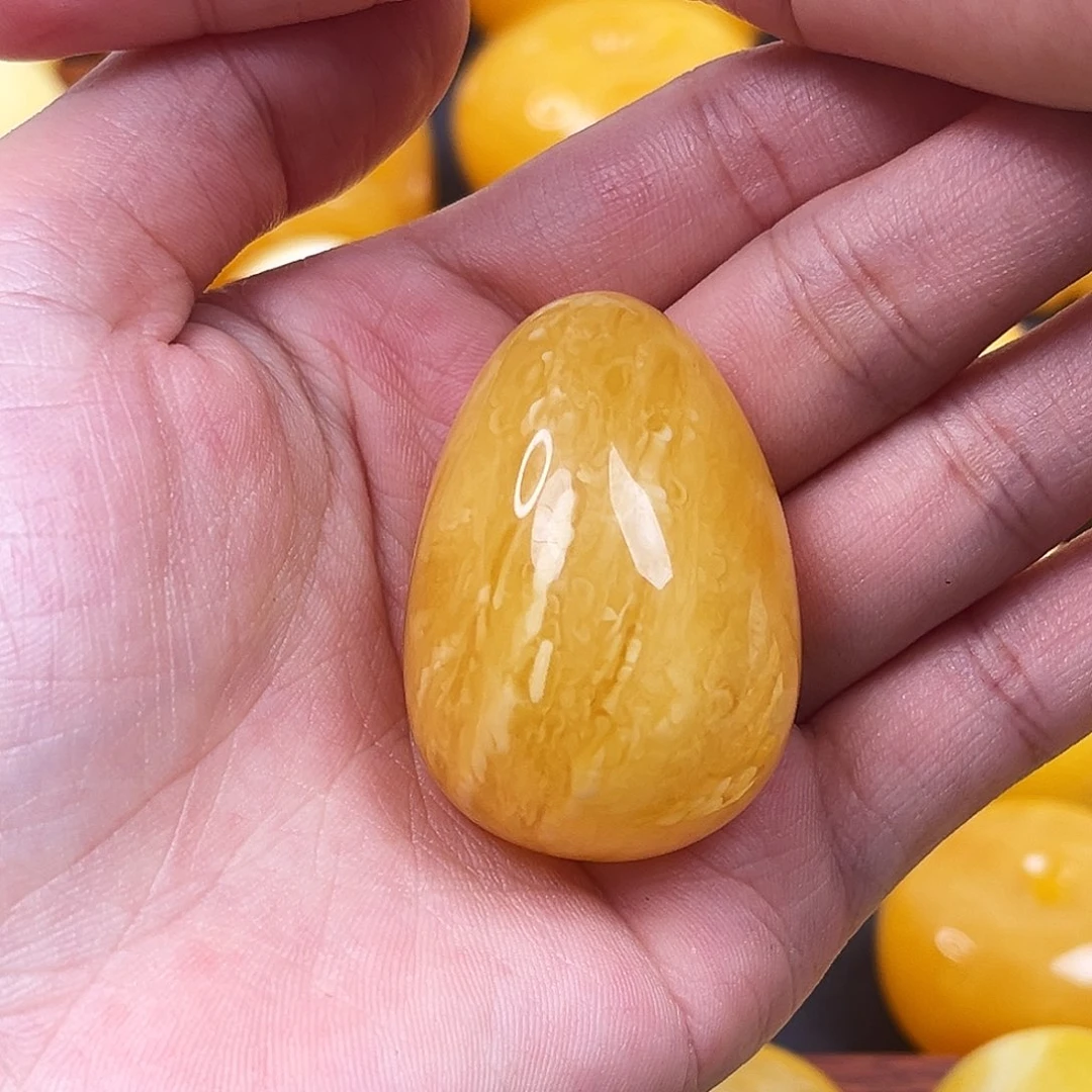 蜜蜡裸石未镶嵌念****者水滴