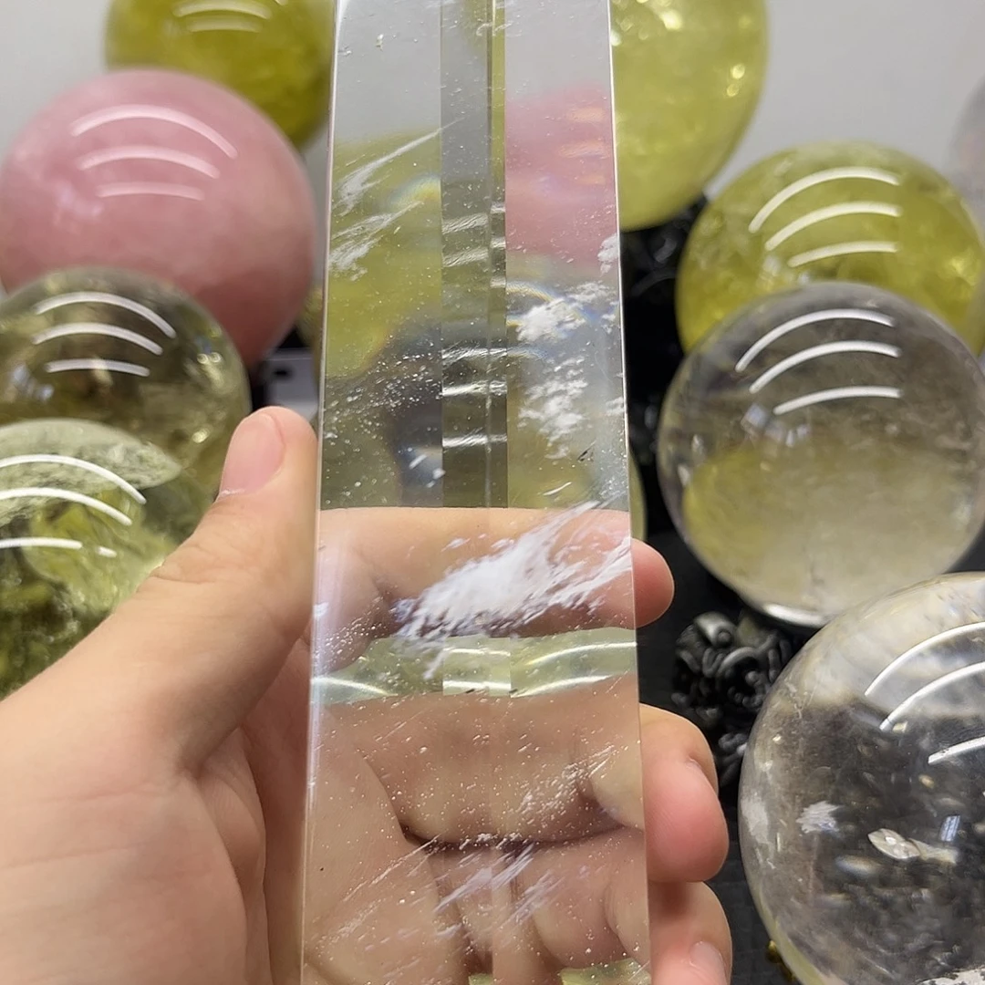 未镶嵌手链水晶水晶柱