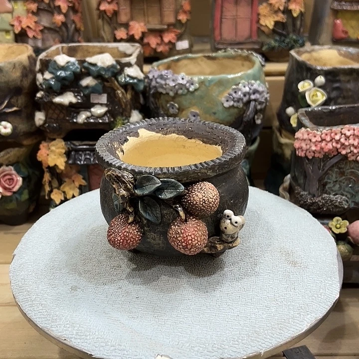 青藤多肉花盆百搭