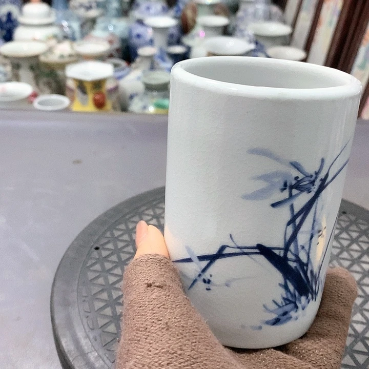 摆件陶博古架陶瓷摆件