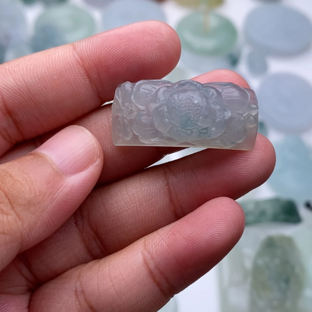 定制翡翠未镶嵌天然缅甸翡翠a货