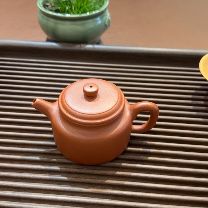 紫砂茶壶德钟紫泥好久不见
