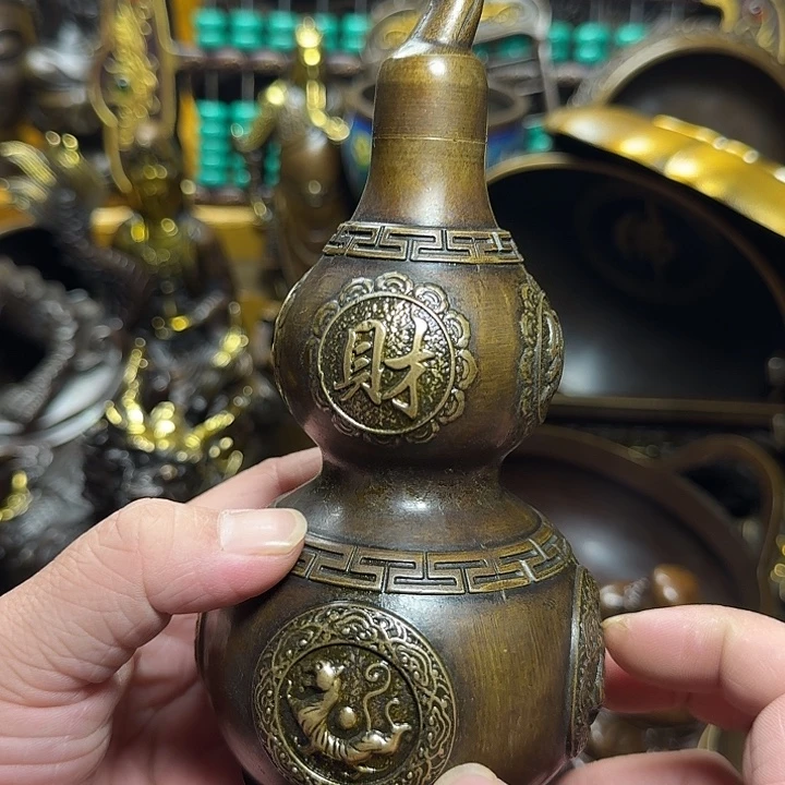 铜器摆件收收藏藏